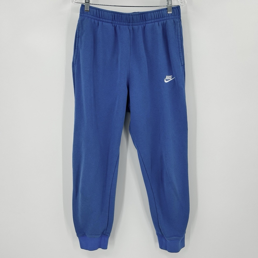 Nike Mens Club Fleece Jogger Sweatpants Mens L Logo Outdoor Gym Lounge Training